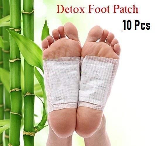 Foot Pads - Kinoki Detox Foot Patches ( Pack of 10 Pcs )(4.9/5 ⭐⭐⭐⭐⭐ 235 Reviews)