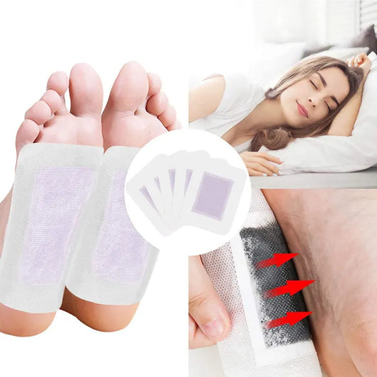 Foot Pads - Kinoki Detox Foot Patches ( Pack of 10 Pcs )(4.9/5 ⭐⭐⭐⭐⭐ 235 Reviews)